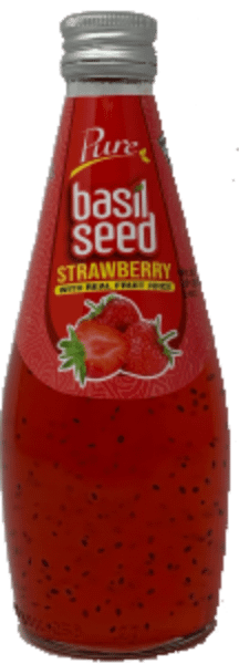 Pure - Basil Seed Strawberry
(Glass)
24x300mll