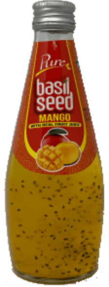 Pure - Basil Seed Mango
(Glass)
24x300mll