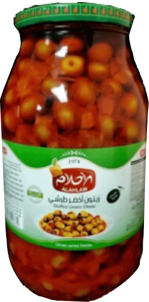 Stuffed Green Olives in Oil
(4 X 3000g)