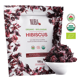 Organic Whole
Hibiscus Flowers
12x100 g