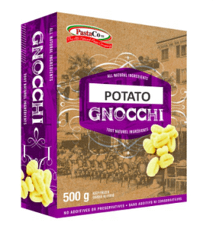 Gnocchi
Potato
12X500Gr