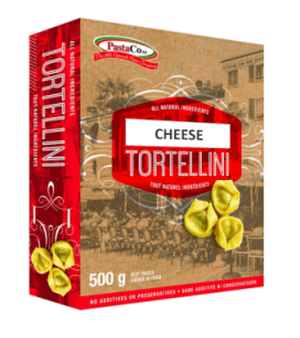 Tortellini
Cheese
12X500Gr