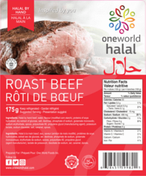 Slice Cold Cuts Roast Beef
12 X 175Gr.