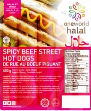 Beef Street Spicy Hot Dogs
12 X 450Gr.