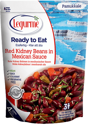 Ready to Eat Red Kidney Beans
in Mexican Sauce 12X250g