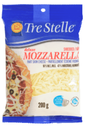 Mozzarella Shredded (16%)
12X200gr