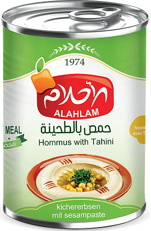 Hummus Tahini
(Tin) 24 X 400g