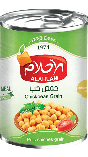 Cooked Chickpeas
(Tin) 24 X 400g