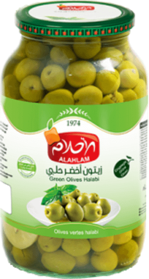 Green Olive Tufahi Halabi
(6 X 1300g)