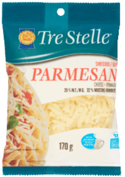 Parmesan Shredded
12x170gr