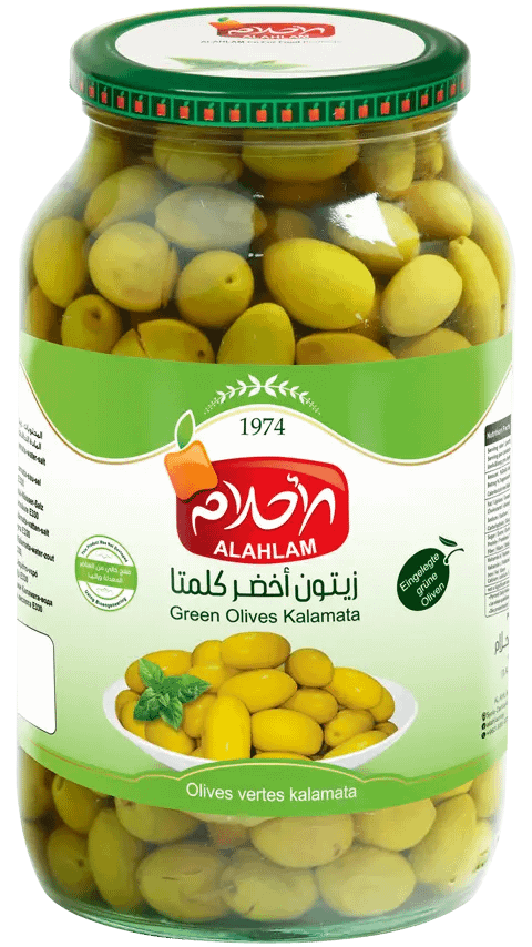 Kalamata Green Olives
( 6 X 1300g)