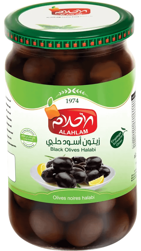 Black Olive Tufahi Halabi
(12 X 700g )