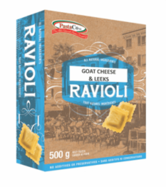 Ravioli
Goat Cheese And Leeks
12X500Gr
