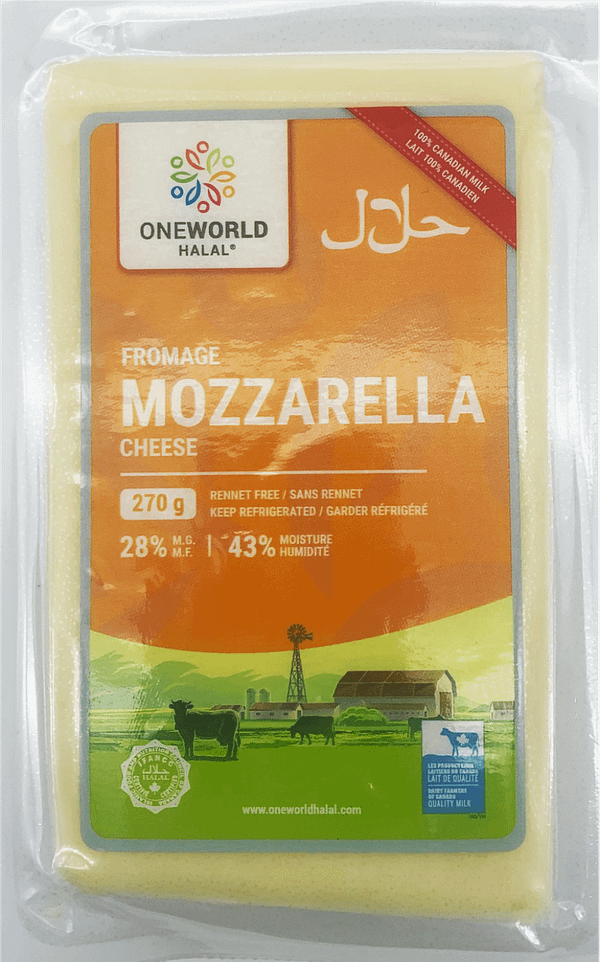 Block Mozzarella
Cheese 12 X 270Gr